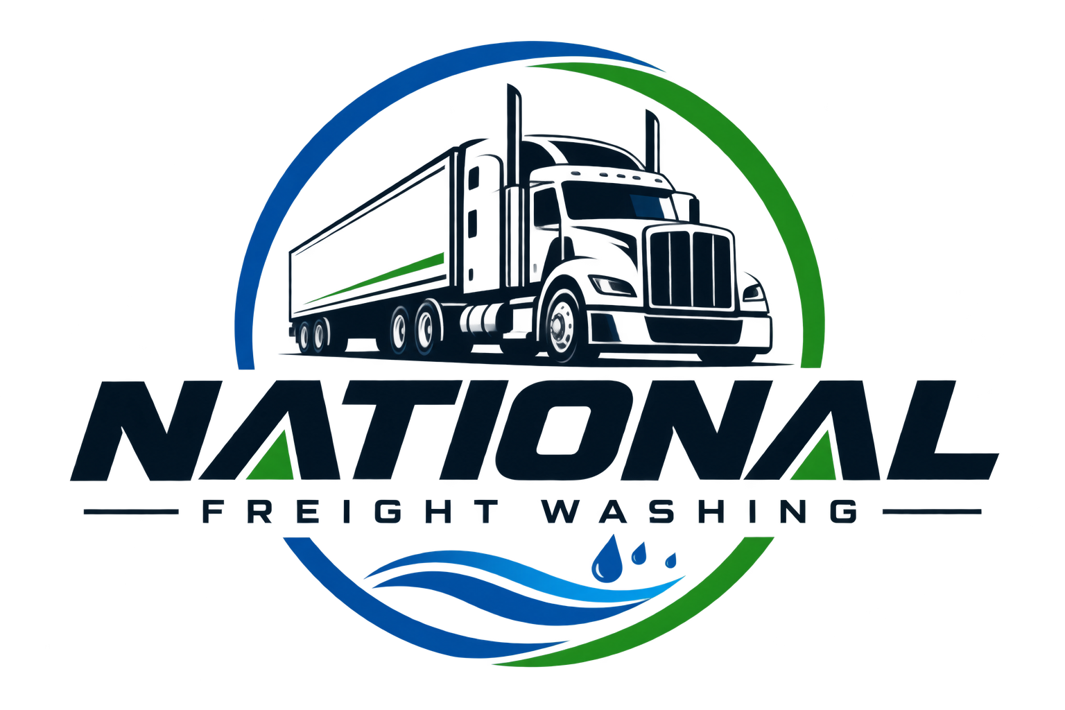 National Freight Washing logo